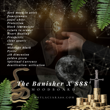 Load image into Gallery viewer, The Banisher X $$$² - Dark Moon #SacredMoonRitual
